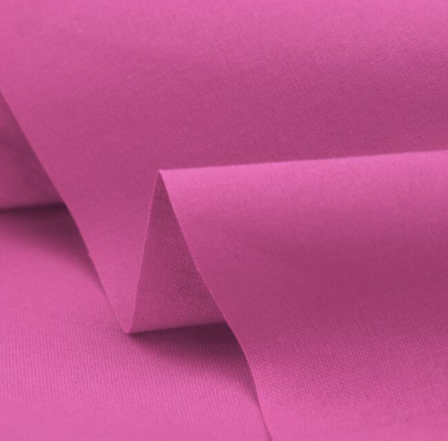 100% Cotton Fabric - 60 Inch 150cm Wide - Plain Cotton Fabric by The Metre - Ideal for Quilting, Sewing, Dressmaking, Curtain Linings, Totes, Bedding, Pillowcases - Pink