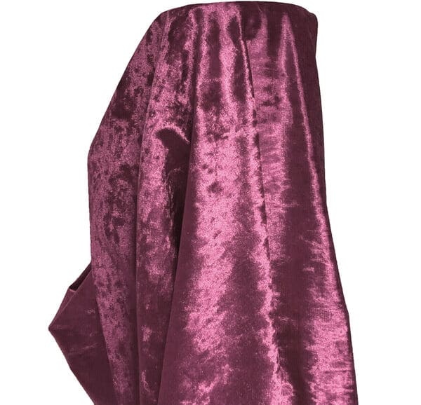 Premium Crushed Velvet Fabric Lavender