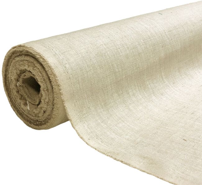 100% Pure Linen Fabric Flax Linen Natural