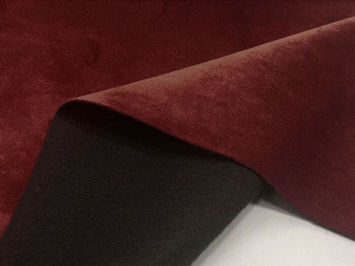 Premium Quality Plush Velvet Fabric Maroon