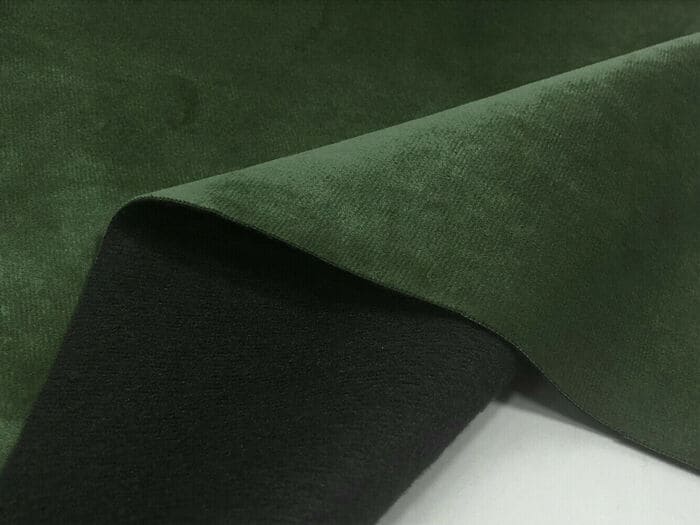 Premium Quality Plush Velvet Fabric Dark Green