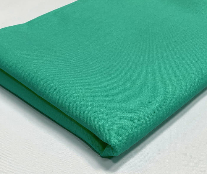 Plain Cotton Fabric Lining Quilting Sheeting Turquoise