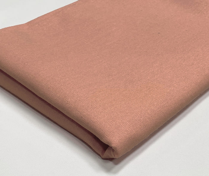 Plain Cotton Fabric Lining Quilting Sheeting Peach