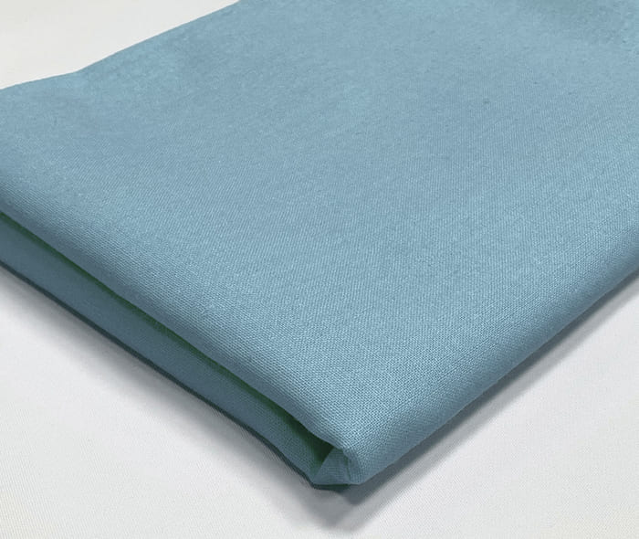 Plain Cotton Fabric Lining Quilting Sheeting Sky Blue