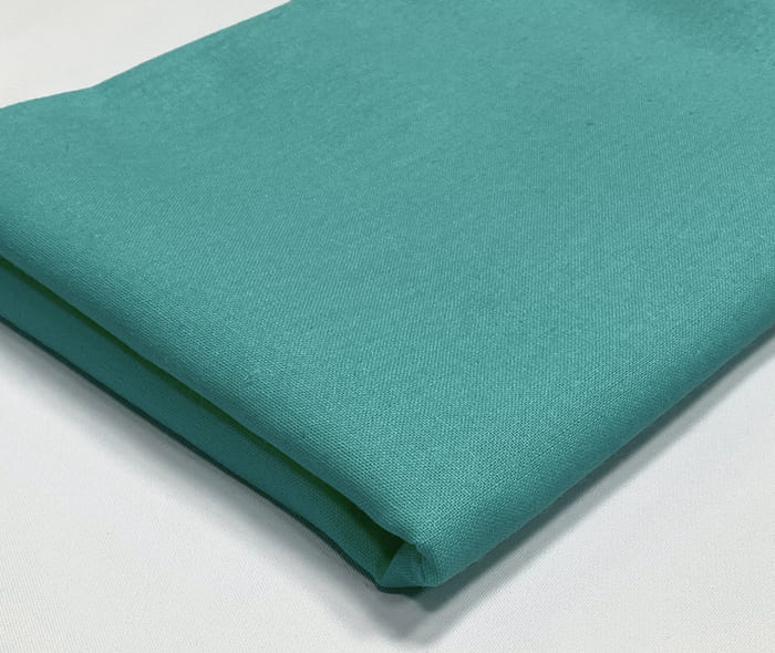 Plain Cotton Fabric Lining Quilting Sheeting Teal