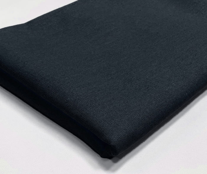Plain Cotton Fabric Lining Quilting Sheeting Navy Blue