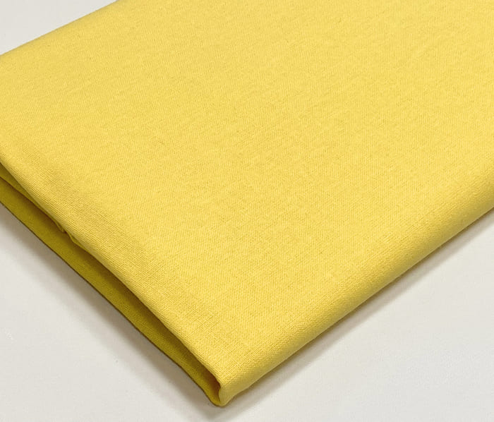 Plain Cotton Fabric Lining Quilting Sheeting Yellow
