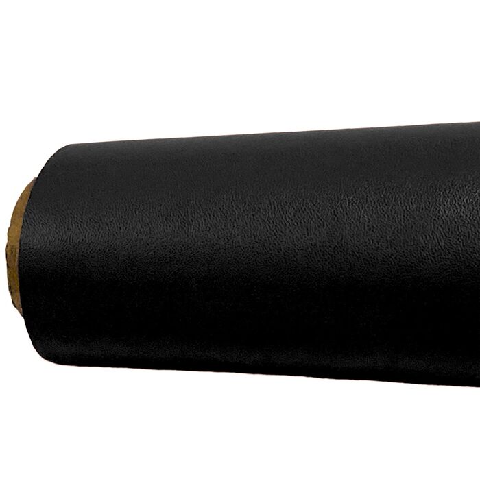 Faux Leather Fabric Waterproof Black