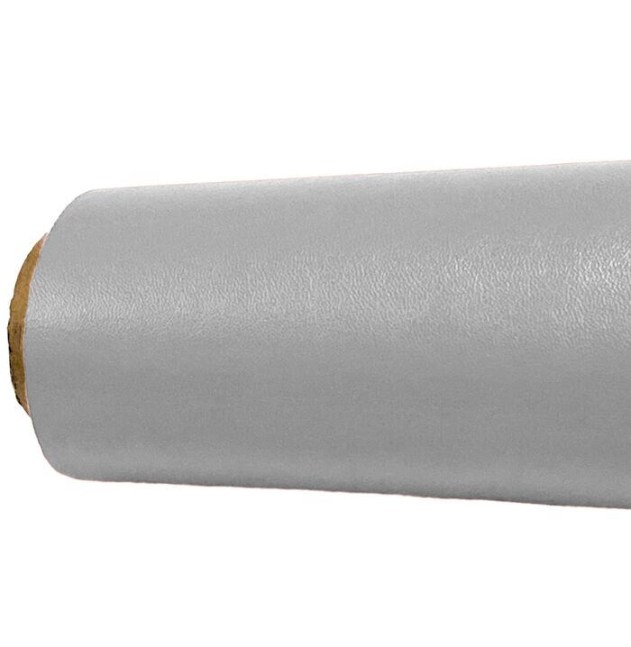 Faux Leather Fabric Waterproof Wide Grey