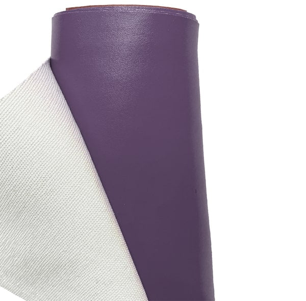 Faux Leather Fabric Waterproof Purple