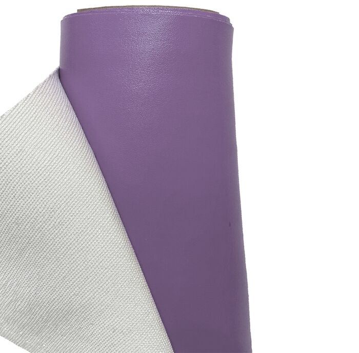 Faux Leather Fabric Waterproof Purple