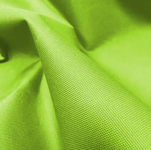 Heavy Duty Waterproof Canvas Cordura Type Fabric Lime Green