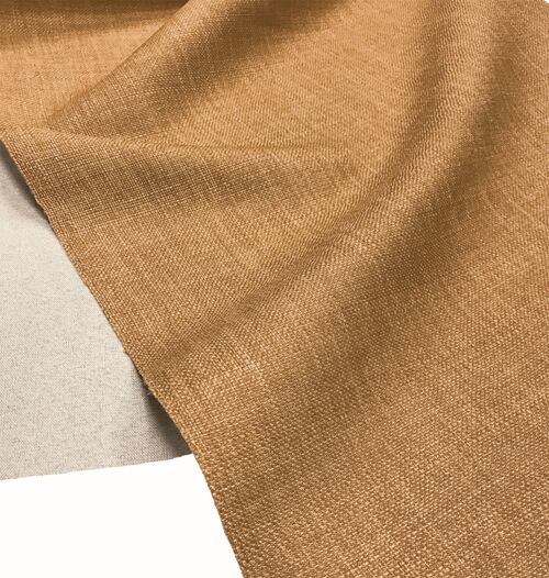 Plain Soft Linen Look Fabric Beige