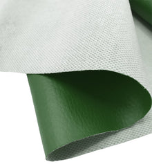 Grained Heavy Duty Waterproof Textured Leatherette Forest Green
