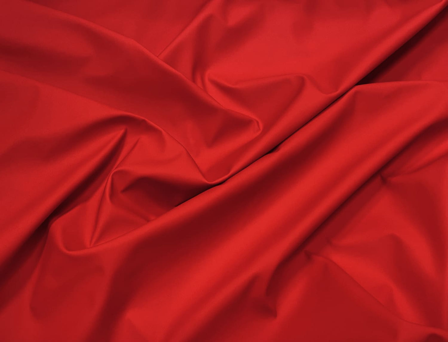 Soft Faux Leather Spandex Stretch Smooth Matte Red