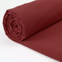 100% Cotton Fabric - 60 Inch 150cm Wide - Plain Cotton Fabric by The Metre - Ideal for Quilting, Sewing, Dressmaking, Curtain Linings, Totes, Bedding, Pillowcases - Maroon