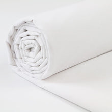 100% Cotton Fabric - 60 Inch 150cm Wide - Plain Cotton Fabric by The Metre - Ideal for Quilting, Sewing, Dressmaking, Curtain Linings, Totes, Bedding, Pillowcases - White