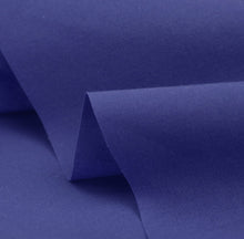 100% Cotton Fabric - 60 Inch 150cm Wide - Plain Cotton Fabric by The Metre - Ideal for Quilting, Sewing, Dressmaking, Curtain Linings, Totes, Bedding, Pillowcases - Royal Blue