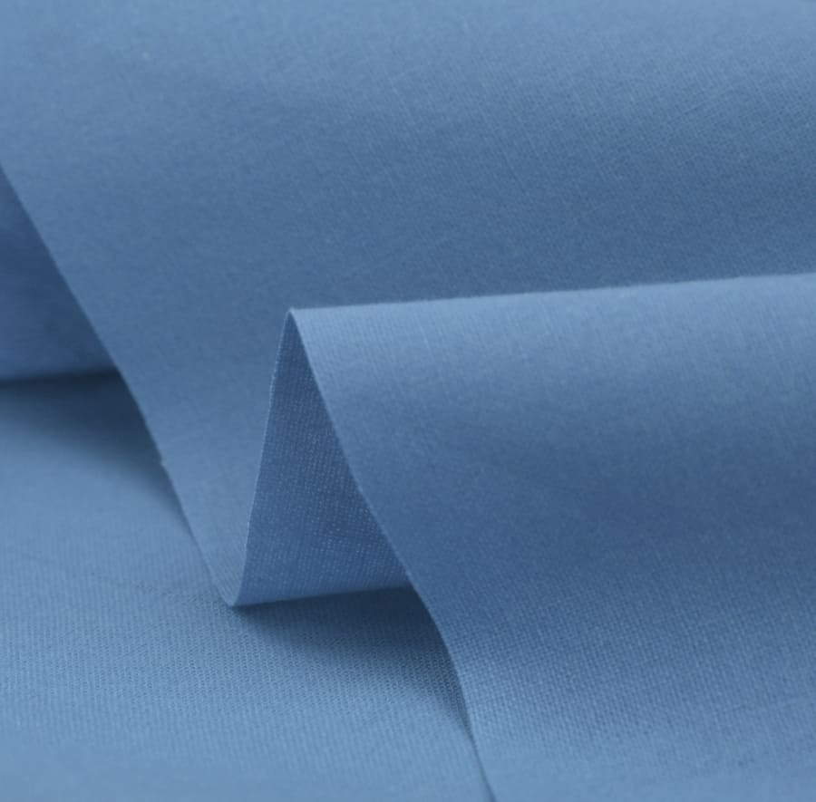 100% Cotton Fabric - 60 Inch 150cm Wide - Plain Cotton Fabric by The Metre - Ideal for Quilting, Sewing, Dressmaking, Curtain Linings, Totes, Bedding, Pillowcases - Sky Blue