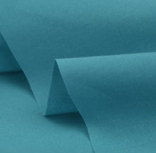 100% Cotton Fabric - 60 Inch 150cm Wide - Plain Cotton Fabric by The Metre - Ideal for Quilting, Sewing, Dressmaking, Curtain Linings, Totes, Bedding, Pillowcases - Teal