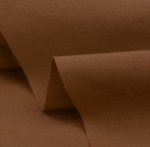 100% Cotton Fabric - 60 Inch 150cm Wide - Plain Cotton Fabric by The Metre - Ideal for Quilting, Sewing, Dressmaking, Curtain Linings, Totes, Bedding, Pillowcases - Brown