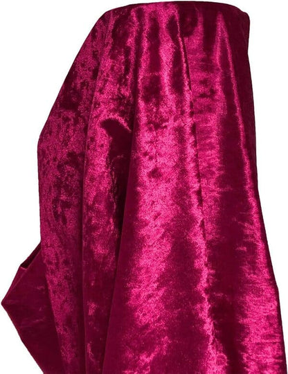 Premium Crushed Velvet Fabric Curtains Material Dressmaking Upholstery