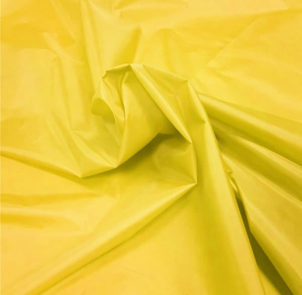 Nylon Look Fabric Waterproof 5oz Yellow