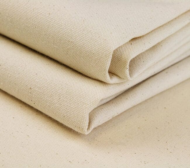 Calico Fabric by The Metre - 100% Cotton Natural - Unbleached Craft Material 155GSM Medium Weight - Canvas for Painting - 150cm 60" Wide