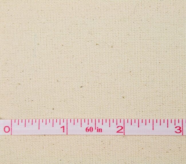 Calico Fabric by The Metre - 100% Cotton Natural - Unbleached Craft Material 155GSM Medium Weight - Canvas for Painting - 150cm 60" Wide