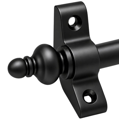 Stair Rods - Urn Finial - Suitable for Runners up to 70 cm Wide - 100% Metal - Decorative - Screws Fitting Kit Included
