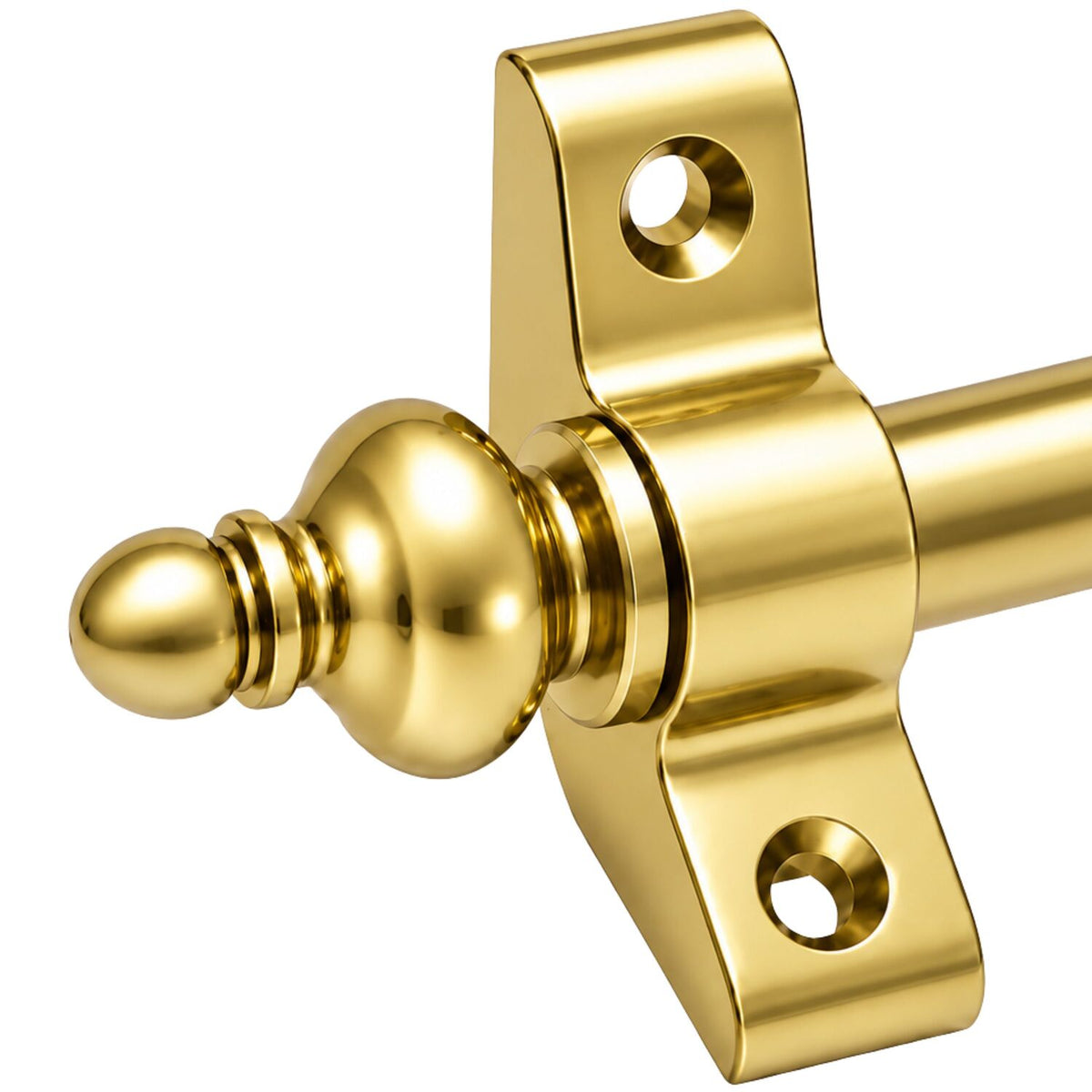 Stair Rods - Urn Finial - Suitable for Runners up to 70 cm Wide - 100% Metal - Decorative - Screws Fitting Kit Included
