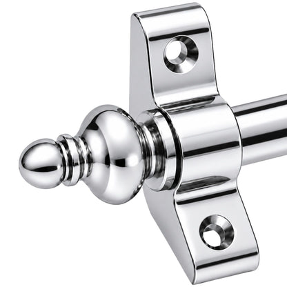 Stair Rods - Urn Finial - Suitable for Runners up to 70 cm Wide - 100% Metal - Decorative - Screws Fitting Kit Included