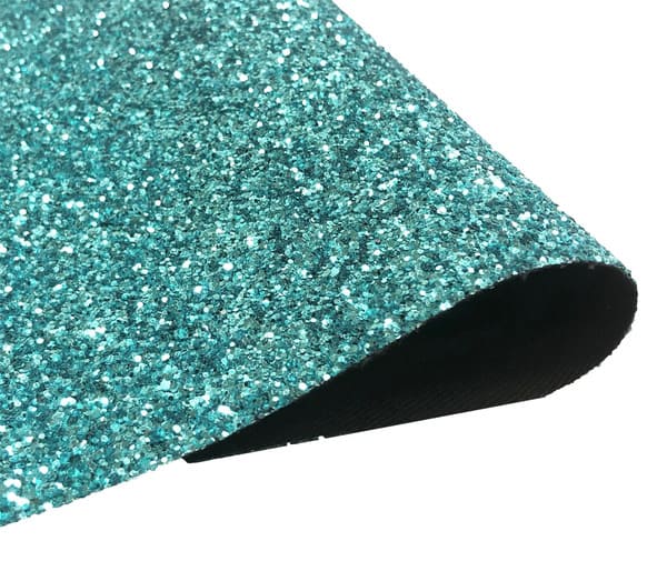 PREMIUM CHUNKY GLITTER FABRIC SPARKLY A4 A5 SHEET VINYL CRAFT BAG WALL DECOR BOW