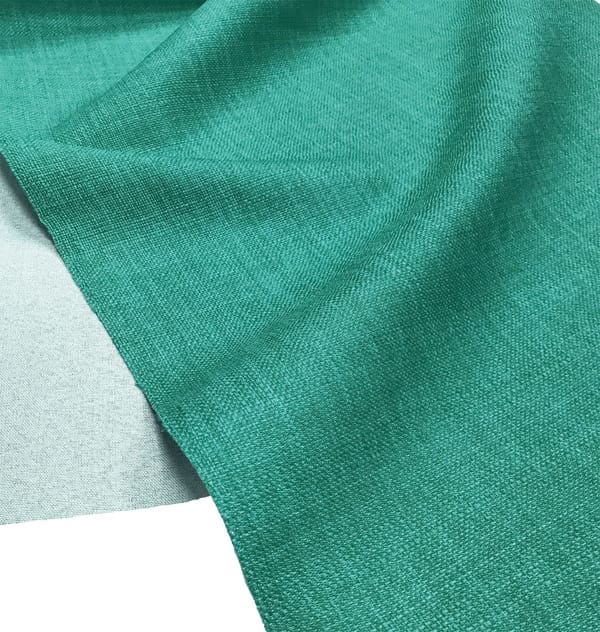 Plain Soft Linen Look Fabric Teal