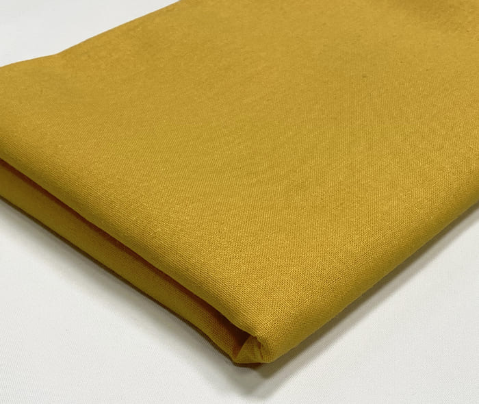 Plain Cotton Fabric Lining Quilting Sheeting Mustard