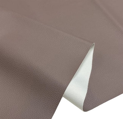 Grained Faux leather Heavy Duty Textured Fabric Waterproof Leatherette Dressmaking Upholstery Material - 140cm Wide