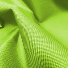 Heavy Duty Waterproof Canvas Cordura Type Fabric Lime Green