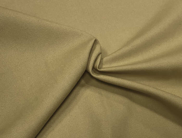 Cotton Canvas Fabric Duck Material 250GSM Beige