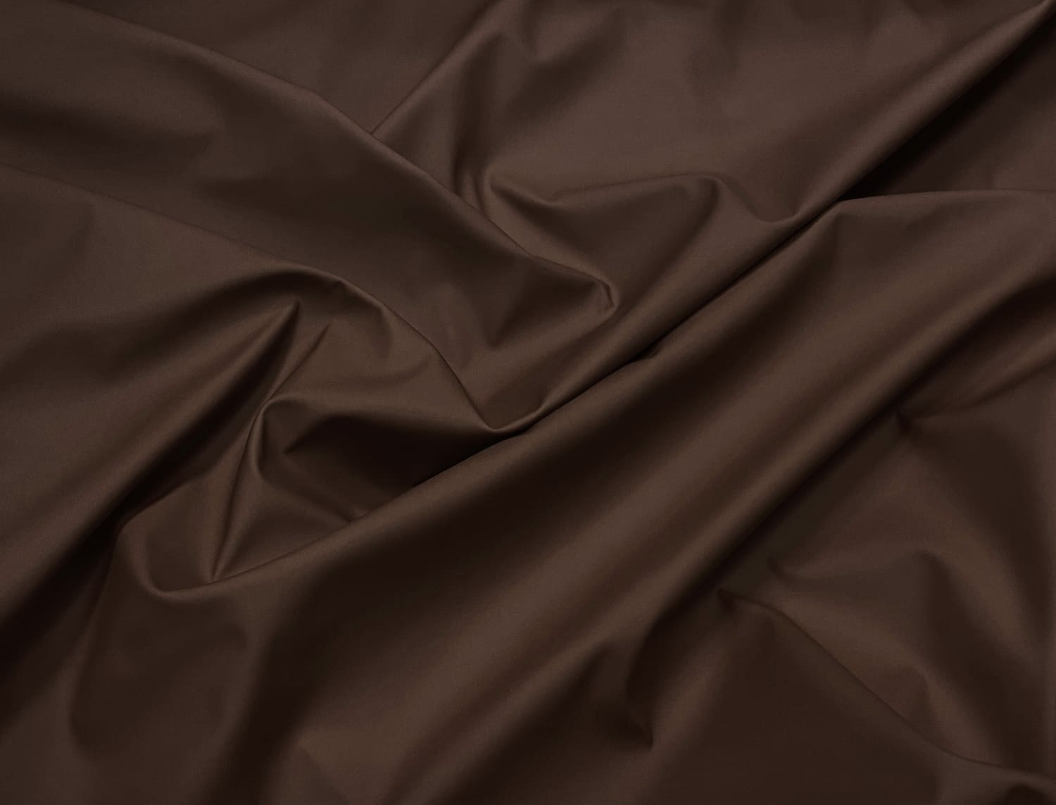 Stretchy Soft Faux Leather Fabric Material - BROWN
