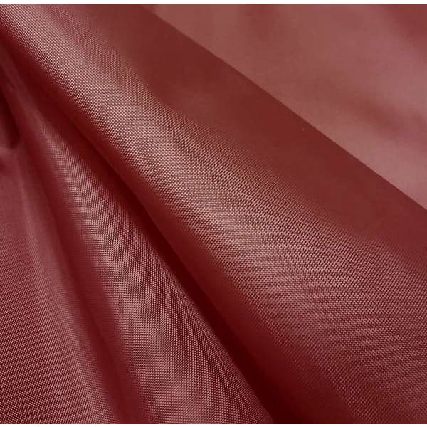 Nylon Fabric Waterproof 5oz Gaiters Material Pond Outdoor Camp Cover - 150cm Width - Maroon - Fabric