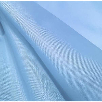 Nylon Fabric Waterproof 5oz Gaiters Material Pond Outdoor Camp Cover - 150cm Width - Sky Blue - Fabric