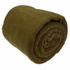 fleece blankets and fleece bed picnic throws colour olive green