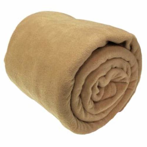 fleece blankets and fleece bed picnic throws colour beige