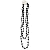 Neon UV Bright 48 Long Beads Beaded Necklaces For Tutu Fancy Dress Party Costumes - Black - Accessory