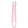 Neon UV Bright 48 Long Beads Beaded Necklaces For Tutu Fancy Dress Party Costumes - Rose - Accessory
