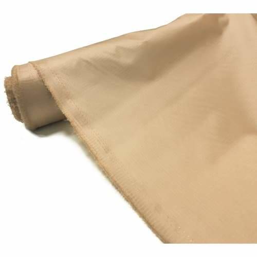 Waterproof Ripstop Fabric 3.8oz Nylon Outdoor Material Kite Tent Camp Cover By The Metre - 150cm Width - Beige - Fabric