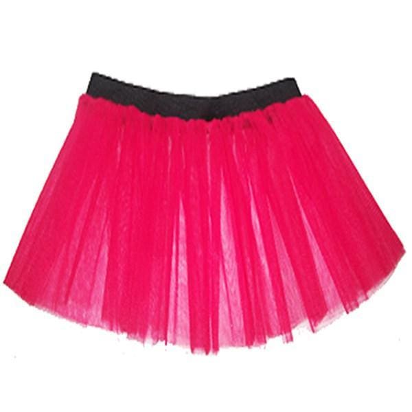 Children Girls Neon Layers of Net UV Tutu Skirt Fancy Dress
